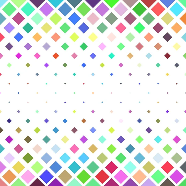스퀘어 패턴 배경-다채로운 색조에 대각선 사각에서 벡터 일러스트 레이 션 — 스톡 벡터