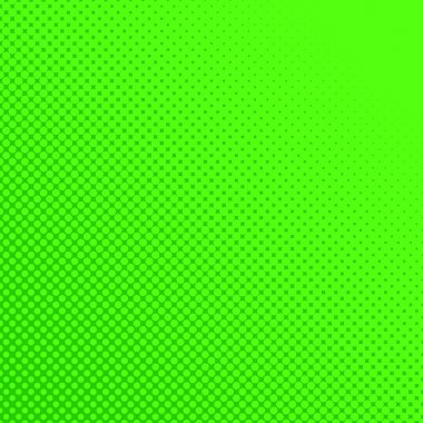 Yeşil renk noktalı resim yarı ton nokta desen arka plan - vektör grafik tasarım daireler üzerinden
