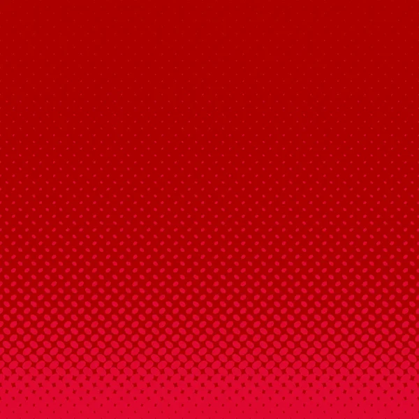 Fondo de patrón de elipse de medio tono rojo - gráfico vectorial de puntos elípticos diagonales — Vector de stock