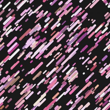 Geometrik sorunsuz rasgele yuvarlatılmış çapraz çizgili desen arka plan - renkli çizgiler örnek