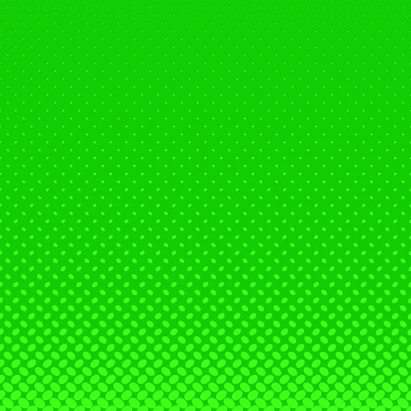 Sfondo verde astratto semitono ellittico - disegno grafico vettoriale con puntini diagonali ellittici — Vettoriale Stock