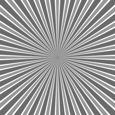 Geometrik soyut patlama arka plan - radyal çizgiler ile komik vektör grafiği
