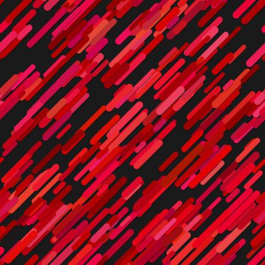 Renk soyut rasgele diyagonal çizgili desen arka plan - siyah arka plan üzerinde kırmızı çizgiler üzerinden grafik tasarım