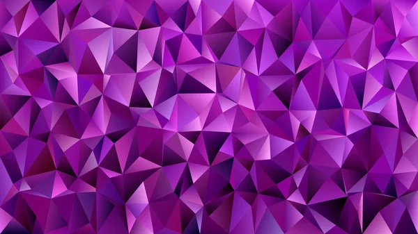 Dunkel lila geometrisches Dreieck Fliesenmosaik Hintergrund - Vektorgrafik Design von Dreiecken — Stockvektor