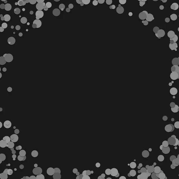 Random dot background - Vektorabbildung von grauen Punkten mit Leerzeichen — Stockvektor
