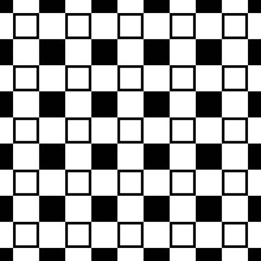 Tek renkli kesintisiz geometrik kare desen - vektör arka plan grafik tasarım