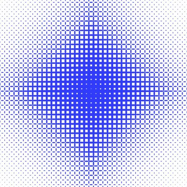 Simetrik yarı ton elips ızgara desen arka plan - vektör grafiği elips değişen boyutlarda
