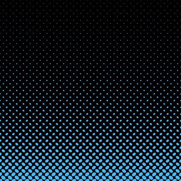 Geometrische halftone ellips patroon achtergrond - grafische van diagonale elliptische stippen — Stockvector