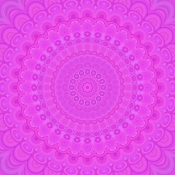 Fondo fractal mandala psicodélico - diseño de patrones vectoriales redondos a partir de formas de elipse concéntricas — Archivo Imágenes Vectoriales