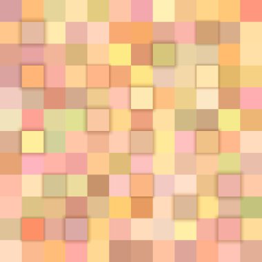 Renk soyut 3d küp arka plan