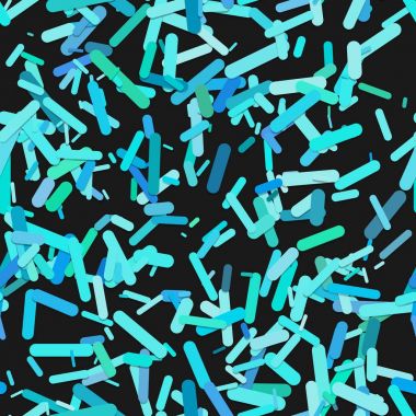 Sorunsuz kaotik döndürülmüş çizgili desen arka plan - ışık mavi tonlarda yuvarlanmış çizgiler üzerinden vektör tasarımı