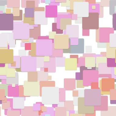 Dikişsiz soyut kare desen arka plan - vektör grafik tasarımdan kareler