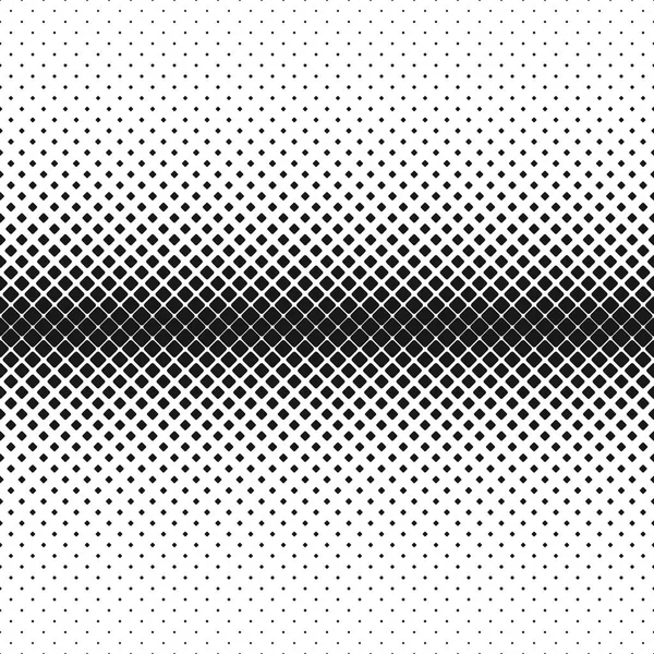 黒と白の幾何学的な丸みを帯びた正方形のパターン背景 - さまざまなサイズで斜め正方形からベクター デザイン — ストックベクタ