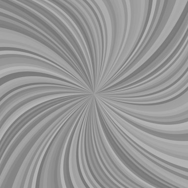 Gri arka plan sarmal ray çizgili girdap
