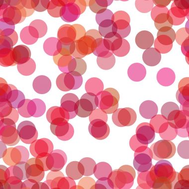 Yinelenen soyut geometrik nokta arka plan deseni - vektör tasarımı donukluk etkisi olan daireler üzerinden