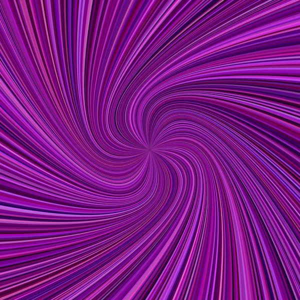 Abstrakter Spiralstrahl-Hintergrund - Vektorillustration aus wirbelnden Strahlen in Farbtönen — Stockvektor