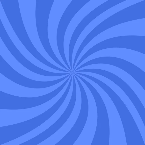 Fondo geométrico espiral - gráfico vectorial de los rayos hilados — Vector de stock