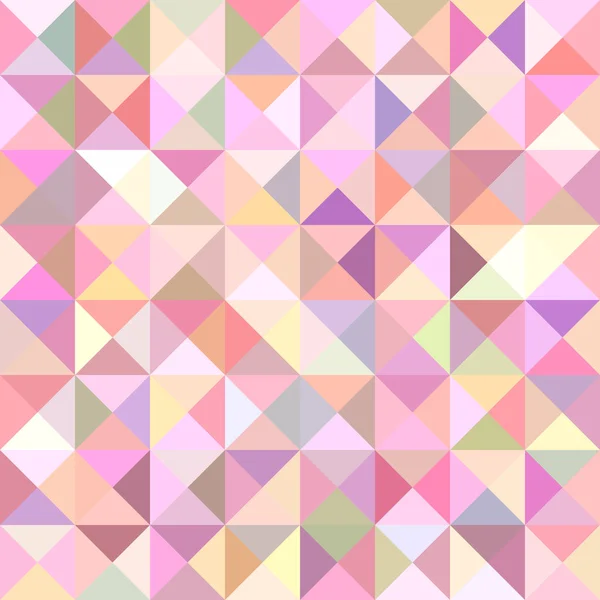 Geometrische abstracte driehoek mozaïek achtergrond - vectorafbeelding — Stockvector