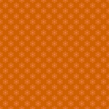 Retro basit stilize kar tanesi desen duvar kağıdı - geometrik vektör kış tatil dekorasyon arka plan grafiği