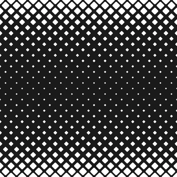 Geometric black and white rounded square pattern background - vector design — Stock Vector