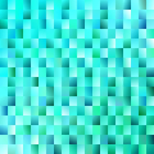 Geometrische mozaïek rechthoek achtergrond - vector design uit licht blauwe kleurovergang rechthoeken — Stockvector