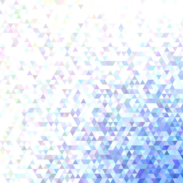 Arrière-plan triangle carrelé abstrait polygonal - design graphique vectoriel moderne avec triangles réguliers — Image vectorielle