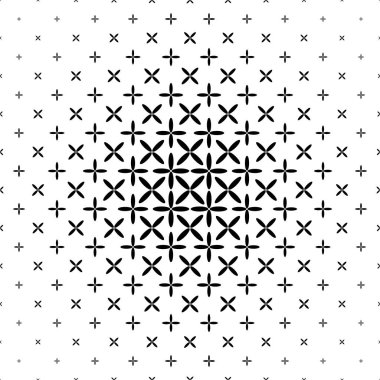 Tek renkli yıldız desen - geometrik arka plan tasarım