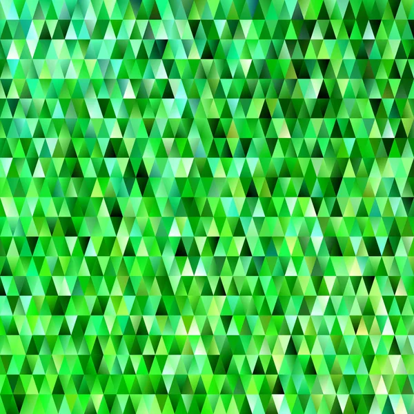 Geometrik üçgen poligon desen arka plan - yeşil üçgenler ile modern gradyan grafik tasarım
