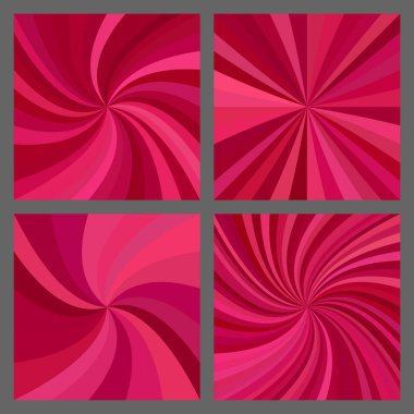 Abstract spiral ve ray patlama arka plan değeri