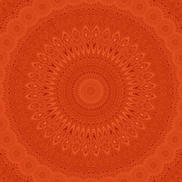 Mandala psichedelico sfondo frattale - caleidoscopio circolare grafico vettoriale da stelle curve — Vettoriale Stock