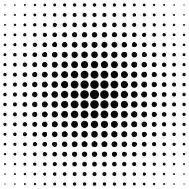 Retro noktalı resim daire desen arka plandan noktalar