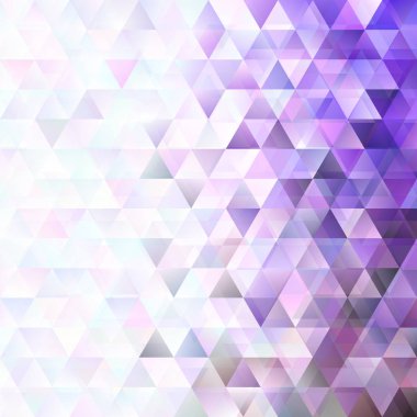 Vektör retro üçgen arka plan şablonu