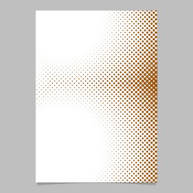 Yarı ton nokta deseni afiş arka plan tasarım tasarımı daireler ile