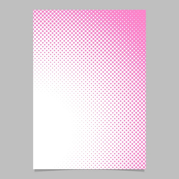 Ретро точковий візерунок фонового плаката дизайн шаблону векторна канцелярська ілюстрація — стоковий вектор