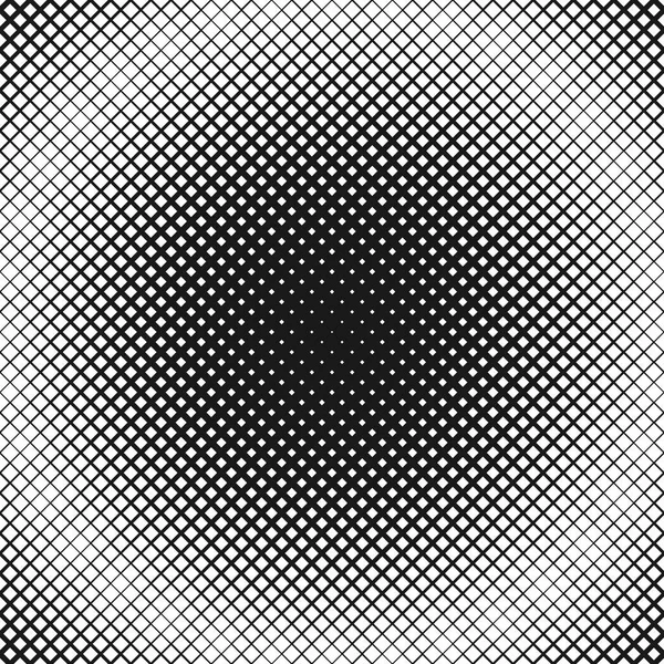 Geometrische abstrakte Halbtondiagonale quadratische Muster Hintergrund - Vektorgrafik — Stockvektor