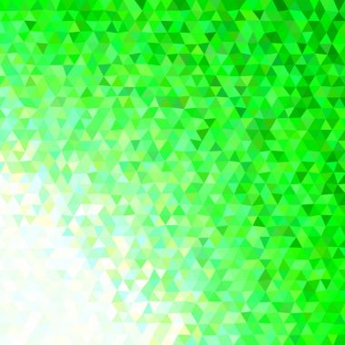 Geometrik retro üçgen arka plan şablonu