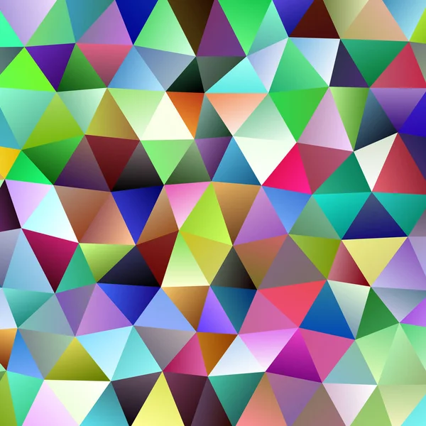 Gradient retro low Poly Dreieck Hintergrund — Stockvektor