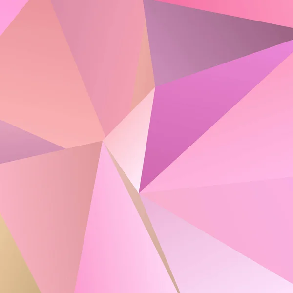 Abstrakte chaotische polygonale Dreieck Hintergrund - Vektorillustration — Stockvektor
