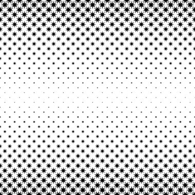 Tek renkli yıldız desen - soyut vektör arka plan grafiği geometrik çokgen şekilleri