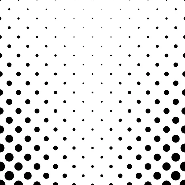 Abstract black and white dot pattern - geometric simple vector background graphic design — Stock Vector