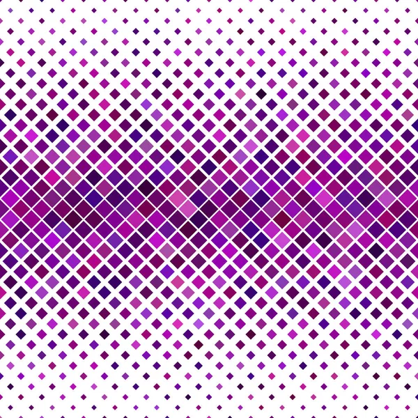 Diagonale vierkante patroon achtergrond - geometrische vector grafische vormgeving van pleinen in paarse tinten — Stockvector