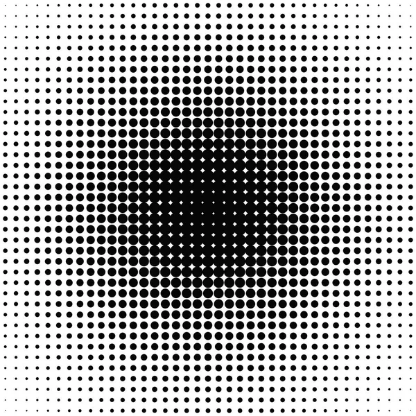 Geometrisk abstrakt halvtone prik mønster baggrund - vektor design – Stock-vektor