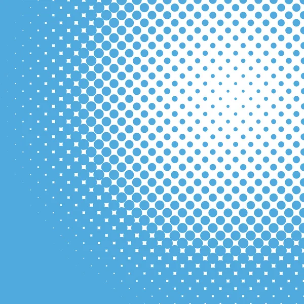 Halvton dot mönster bakgrund mall - vektorbild — Stock vektor