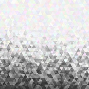 Geometrik soyut üçgen desen arka plan