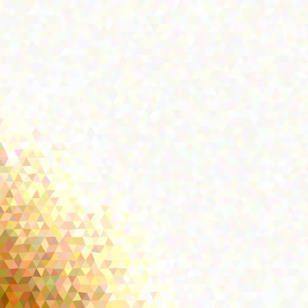 グラデーションのレトロな三角形ポリゴン背景 — ストックベクタ