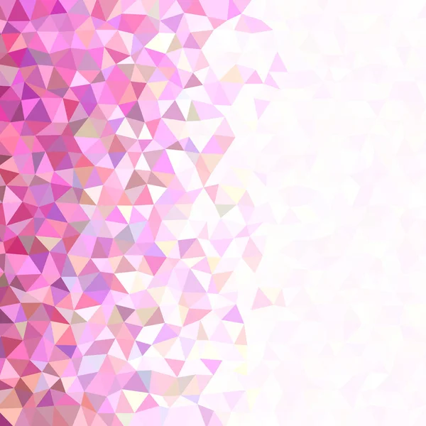 Retro geometrische chaotische regelmatige driehoek achtergrond — Stockvector