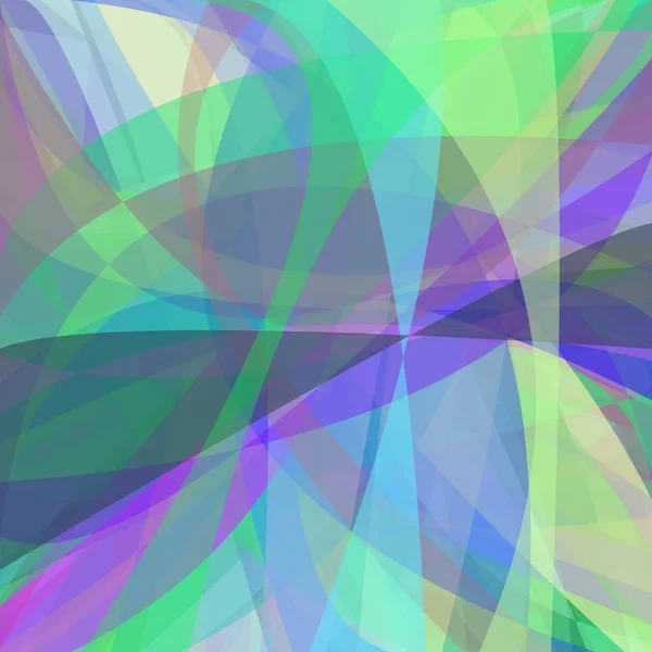 Fond abstrait multicolore à partir de courbes - conception vectorielle — Image vectorielle
