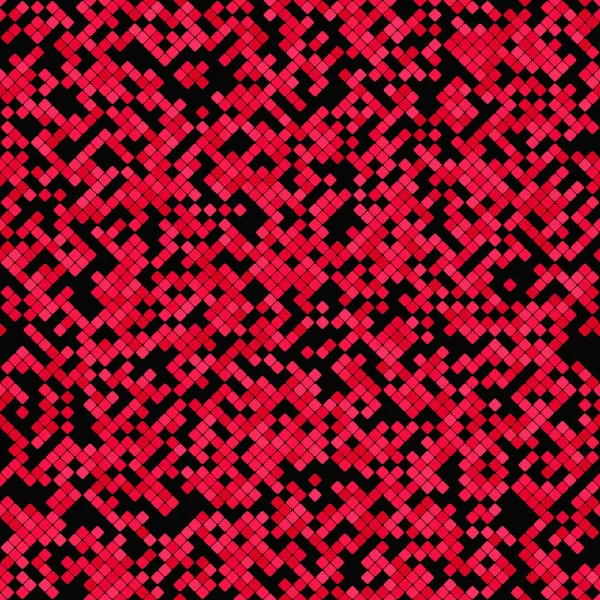 Vermelho abstrato sem costura diagonal quadrado fundo padrão - gráfico vetorial — Vetor de Stock