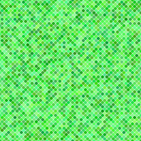 Verde astratto senza cuciture diagonale modello quadrato disegno di sfondo — Vettoriale Stock