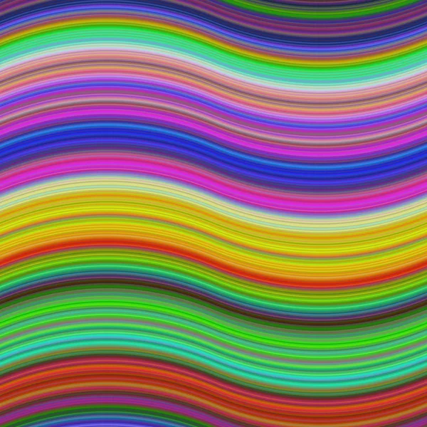 Multicolored abstract wave background — Stock Vector